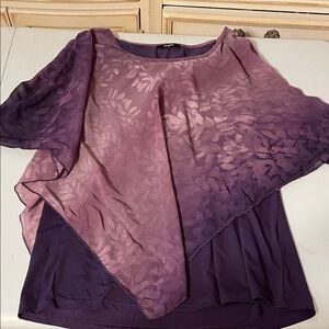 Chic Women's Purple Blouse